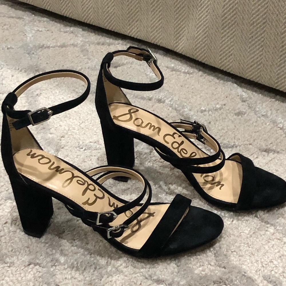 Sam Edelman Black Heels